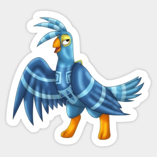 Candary: Blue Sticker